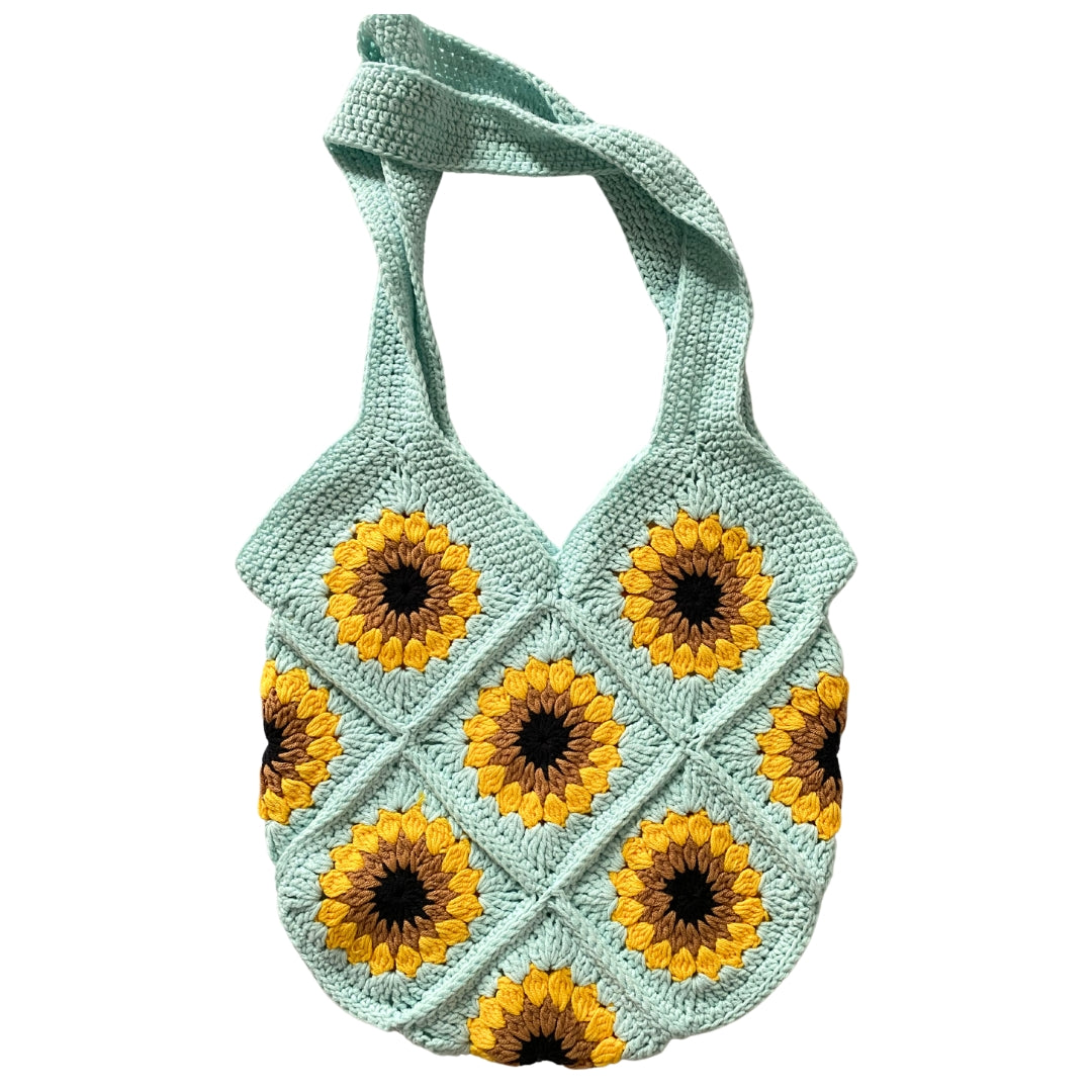 Crochet crossbody bag